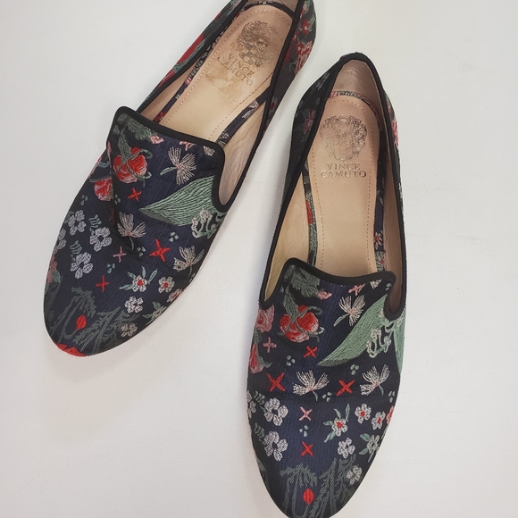 Vince Camuto Shoes - Vince Camuto Embroidered Mule Shoes